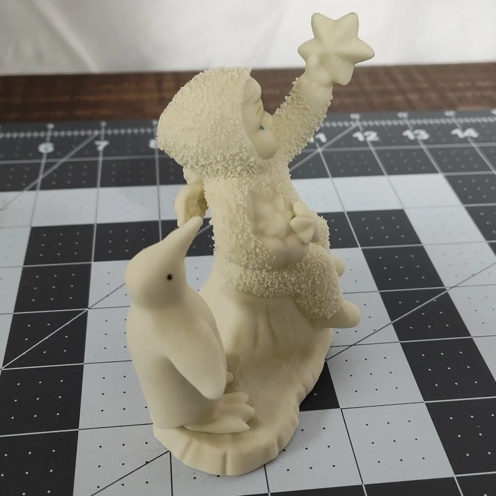 Department 56 Winter Tales of the Snowbabies Figurine Wishing on a Star